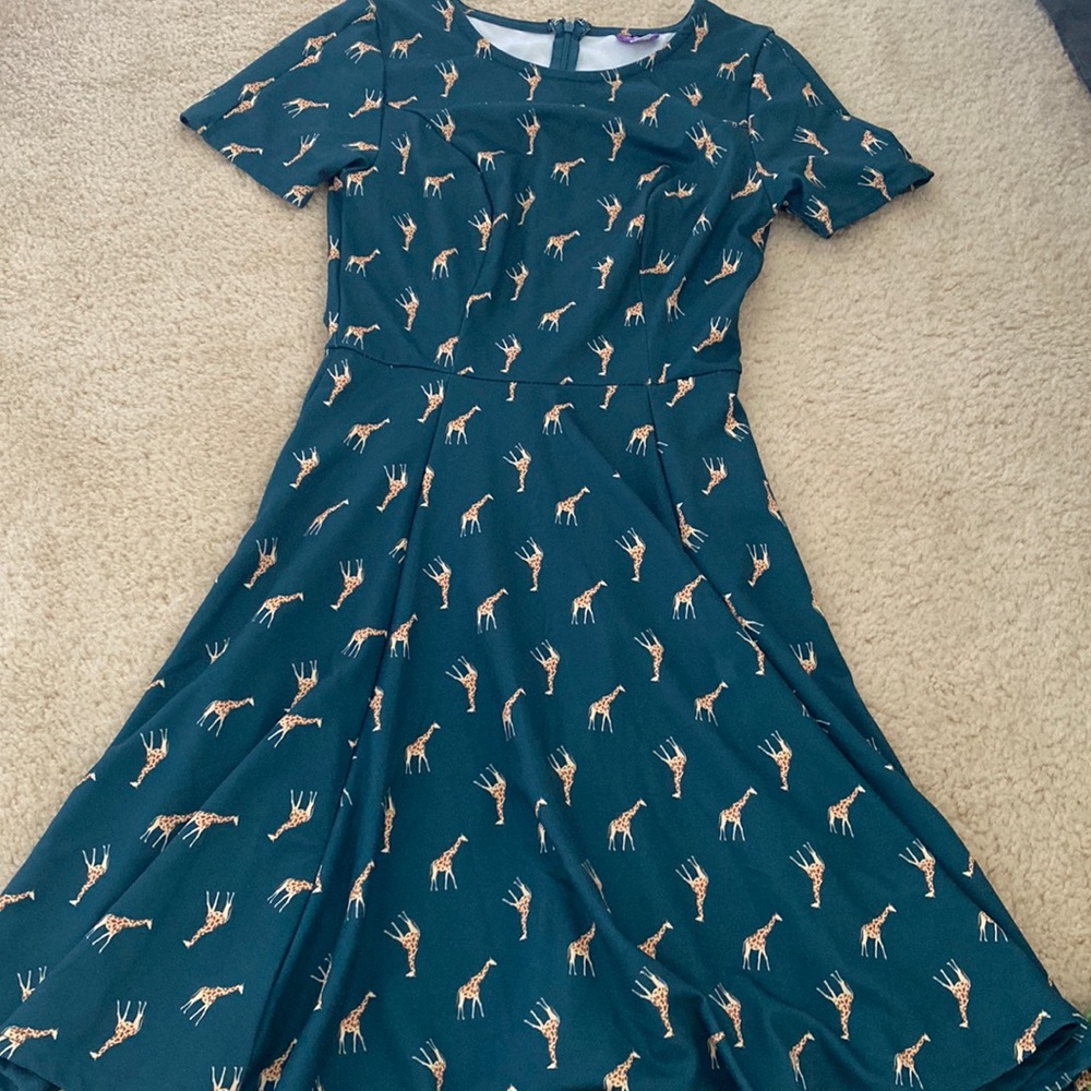 Vintage Giraffe Dress
